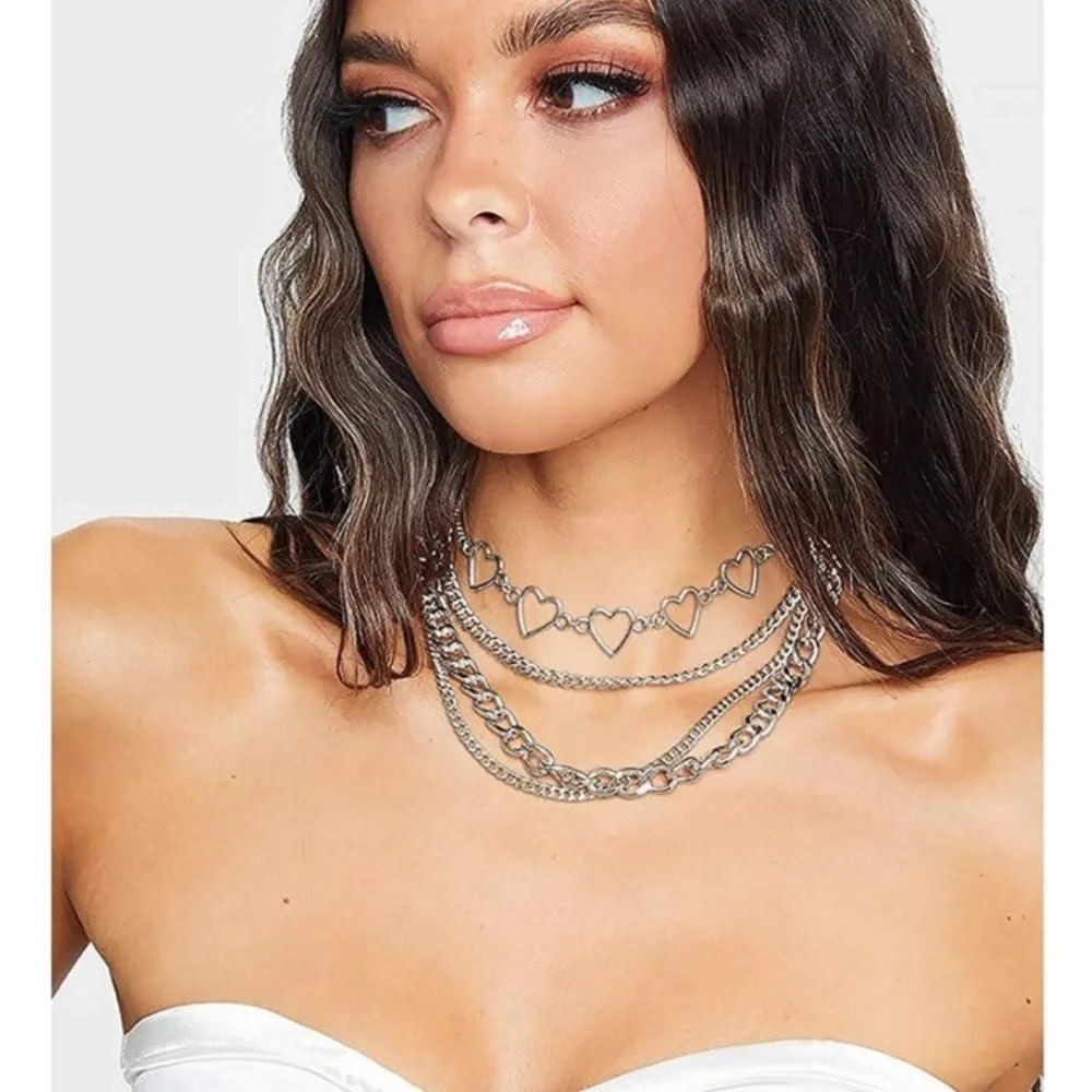 Punk Necklace For Men Women